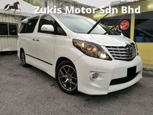 (ORI 2O1O)(TWIN POWER DOOR)(2 CAMERA)(7 SEATER)(1 OWNER)(TOYOTA ALPHARD 2.4 VVTI)(PUSH START BUTTON)(LOW MILE)(LIKE NEW)