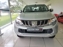 HIGH DISCOUNT MITSUBISHI TRITON 2.4 VGT GL Pickup Truck 2018 - FULL LOAN
