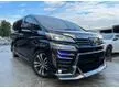 Used 2019 Toyota Vellfire 2.5 ZG Edition (A) FULL-SPEC NEW FACELIFT MODEL PILOT-SEAT SUN&MOON ROOF 2-POWER DOOR PRE-CRASH - Cars for sale