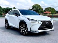 2016 Lexus NX200t 2.0 F Sport SUV PANORAMIC 360 CAMERA HIGH SPEC SUV SHOWROOM CONDITION