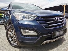 2013 Hyundai Santa Fe 2.4 Premium SUV (A) PETROL SPEC 1 YEAR WARRANTY BOLEH LOAN KEDAI