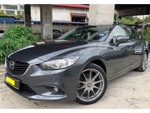 2014 Mazda 6 2.5 SKYACTIV-G Sedan (A) SPORT RIMS REVERSE CAMERA PADDLESHIFT