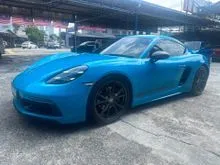 2019 Porsche 718 2.0 Cayman Coupe