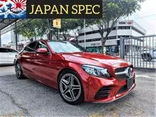 2018 Mercedes-Benz C200 1.5 AMG TURBO EQ BOOST AMG PREMIUM PLUS BURMESTER PANROOF HUD FULL LEATHER SEATS POWER BOOTSedan