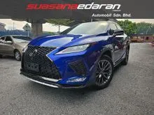 2021 Lexus RX 300 F-Sport Unreg - SunRoof. Black Leather. Rear Power Reclining Seat