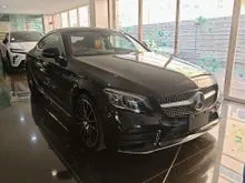[GRADE 4.5A] 2020 MERCEDES-BENZ C180 1.5 AMG LINE COUPE   P/ROOF RED SEAT AIR-MATIC SUSPENSION HUD (A) UNREG