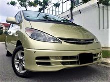 2002 Toyota Estima 3.0 Aeras MPV G Spec 1Owner Malay Boleh Loan Kedai , Blacklist Boleh Loan