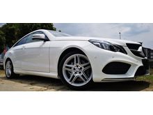 2013 MERCEDES BENZ COUPE E250 2.0 AMG NEW FACELIFT UNREG JAPAN SPEC SELLING PRICE ( RM 208,000.00 NEGO ) BODY COLOR - WHITE ( 9294 )