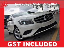 2014 Mercedes-Benz A180 1.6T GST INCLUDED