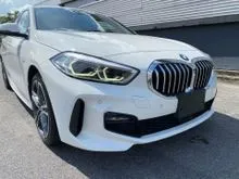 2021 BMW 118i MSPORTS Unregister Japan Spec, Low Millage (27,730Km Only) 6 Years Warranty, Grade 4.5B & 6 Years Warranty Unlimited Millage