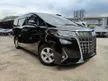 Recon 8 SEATER 2020 Toyota Alphard 2.5 X BLACK SUNROOF 8 SEATER CHEAPEST UNREG 47K MILEAGE