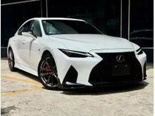2022 Lexus IS 300 F SPORT 2.0 - TRD BODYKIT, ORANGE CALIPER, SUNROOF, BLACK INTERIOR, 10YRS WARRANTY