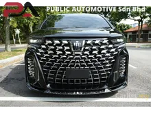 Toyota Vellfire 2.4 Z Premier MPV Turbo Upgraded VL900 Premium Lounge
