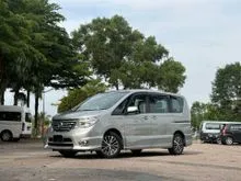 2017 Nissan Serena 2.0 S-Hybrid High-Way Star (Full Service record in Nissan Malaysia, 1 Year Warranty Provided)