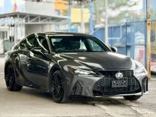 2021 Lexus IS 300 2.0 F Sport MODE BLACK EDI (G/5AA) BLACK INTERIOR , SUNROOF , A/C SEAT , 4CAM , BSM , BBS RIM