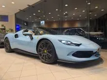 800KM 2023 Ferrari 296 3.0 GTS Convertible Carbon Fibre Wheels