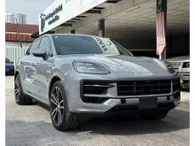 2024 Porsche Cayenne 3.0 Coupe GRADE 6A**HD MATRIX LED PDLS+**PASM**18 WAYS MEMORY SEAT**SPORT CHRONO**SPORT EXHAUST SYSTEM*PANORAMIC ROOF**PRICE NEGO