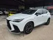 Recon 2022 Lexus NX350 2.4 F SPORT/FACELIFT/FULL SPEC/SUNROOF/360CAMERA/BSM/HUD/RED INTERIOR/GRADE 4.5/OFFER OFFER/UNREG22