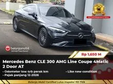 2024 Mercedes-Benz CLE 300 1.3 AMG Line Coupe AMG Line Coupe 4Matic 2 Door AT Hitam NIK 2024 [ LOW KM 4RB ]