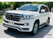 AIR SUSPENSION , REAR ENTERTAIMENT , SUNROOF , MODELLISTA BODYKIT , UNREGISTER Toyota Land Cruiser 4.6 ZX SUV HAVE 7 UNIT READY STOCK.