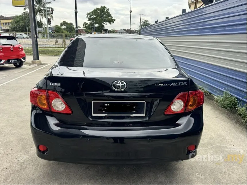 2009 Toyota Corolla Altis E Sedan