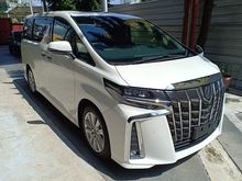 2018 Toyota Alphard 2.5 S 7 SEATER ALPINE ROOF MONITOR SUNROOF P/CRASH LKA (A) OFFER UNREG 2018