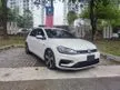 Recon 2018 Volkswagen Golf 2.0 R MK7.5 Full Spec Unregister