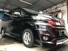 2016 Toyota Vellfire 2.5 MPV MODELLISTA BODYKITS 7/8 leather seat power boot bodykits