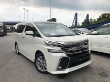 2015 Toyota Vellfire 2.5 Z 8 seater MPV