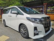 2016 Toyota Alphard 2.5 G SA MPV ** 5 STARS CONDITION ** 5 YEAR WARRANTY **