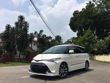 TOYOTA ESTIMA 2.4 AERAS FACELIFT YEAR 2016 UNREG PBOOT MODELISTA