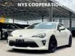 Recon 2020 Toyota 86 GT Limited Spec 2.0 Auto Coupe Unregistered Paddle Shift 18 Inch Yokohama Advance GT Rim HKS Hyper Max Adjustable HKS Exhaust System