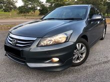 2012 HONDA ACCORD 2.0A VTI-L FACELIFT MODULO BODYKIT ACCIDENT FREE FULL LOAN 0 DOWNPAYMENT