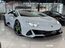 2021 Lamborghini Huracan 5.2 Evo Coupe Ori Nano Grey Special Color Ready Stock