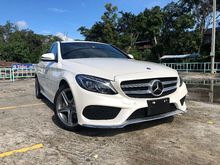 2017 Mercedes-Benz C200 2.0 AMG Convertible FULL SPEC POWER BOOTS