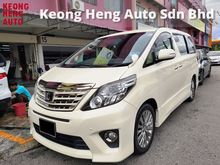 2013 Toyota Alphard 2.4 S-PRIME TYPE GOLD FACELIFT REG 2016