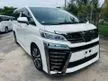 Recon 2018 Toyota Vellfire 2.5 Z G Edition MPV 5yrs warranty