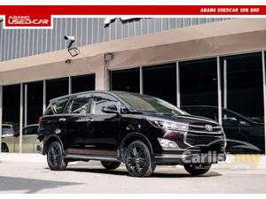 Toyota Innova 2.0 X MPV FACELIFT 8 SEATER KEYLESS ENTRY PUSH START TOUCHSCREEN PLAYER REVERSE CAMERA POWER MODE BLACK LEATHER SEATS