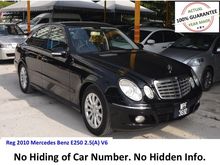 REG 2010 Mercedes-Benz E250 2.5(A) V6 FACELIFT