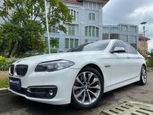 2017 BMW 520i Luxury Nik2017 White On Saddle Brown Km30rb Speedo Digital PBD Wrnty5Thn #AUTOHIGH #BEST DEAL