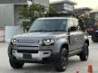 Recon 2022 Land Rover Defender 110 2.0 P300 Base Grade Petrol SUV 4WD Unregistered Fabric Seat Manual Adjust Seat Multi Function Steering Apple Car Play