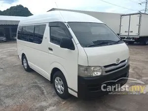 2008 Toyota Hiace 2.5 Window Van (M) - HIGH ROOF / LEATHER SEAT / 12 SEAT