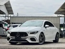 Unreg Mercedes Benz CLA45s (A) AMG , Bucket Seat , Burmester , Panoramic Roof (Good condition)