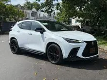 UNREG 2023 LEXUS NX350 F SPORT  WHITE UNIT  TRD BODYKIT + LOW MILEAGE  GRADE 4.5A  6 YEARS WARRANTY