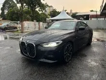 2021 BMW 420i 2.0 M Sport Coupe PRICE NEGOTIABLE FREE7 YEARS PREMIUM WARRANTY