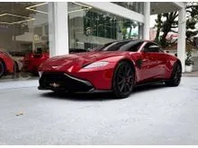 NEUROTIC FUNKY RED PRE OWNED 2018/2025 ASTON MARTIN VANTAGE 4.0 V8 COUPE UK EXCLUSIVE RARE BEST VERSION OF ITS NEW
