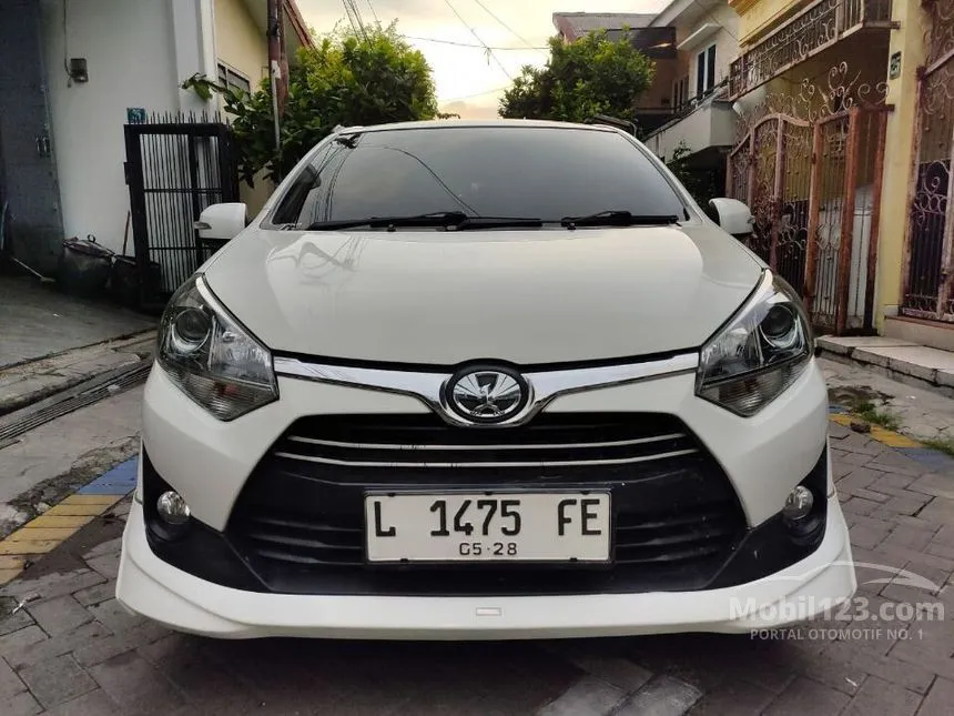 Jual Mobil Toyota Agya 2018 G 1.2 di Jawa Timur Manual Hatchback Putih Rp 122.999.999