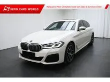 2022 BMW 530i 2.0 M Sport 59k-MIL (1-OWNER) (FULL-SERVICE RECORD) (U/WARRANTY BMW 2027)