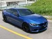 Used 2018/2019 / 2019 YEAR END SALES ORI 66K KM BMW MALAYSIA WARRANTY TILL OCT 2024 1 OWNER FULL SERVICE RECORD EXHAUST SYSTEM BMW 430i Coupe M Sport 2.0 - Cars for sale