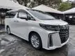 Recon 2021 Toyota Alphard 2.5 S /SUNROOF/8 SEATHER/DIM/BSM/READING LIGHT/PRE CRASH/UNREGISTER